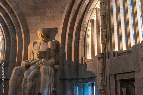 Monument to the Battle of the Nations interiors