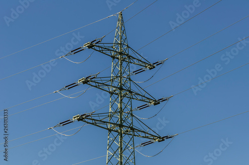 Freileitungsmast Strom  photo
