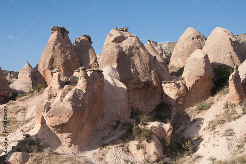 view of cappadocia in turkey
