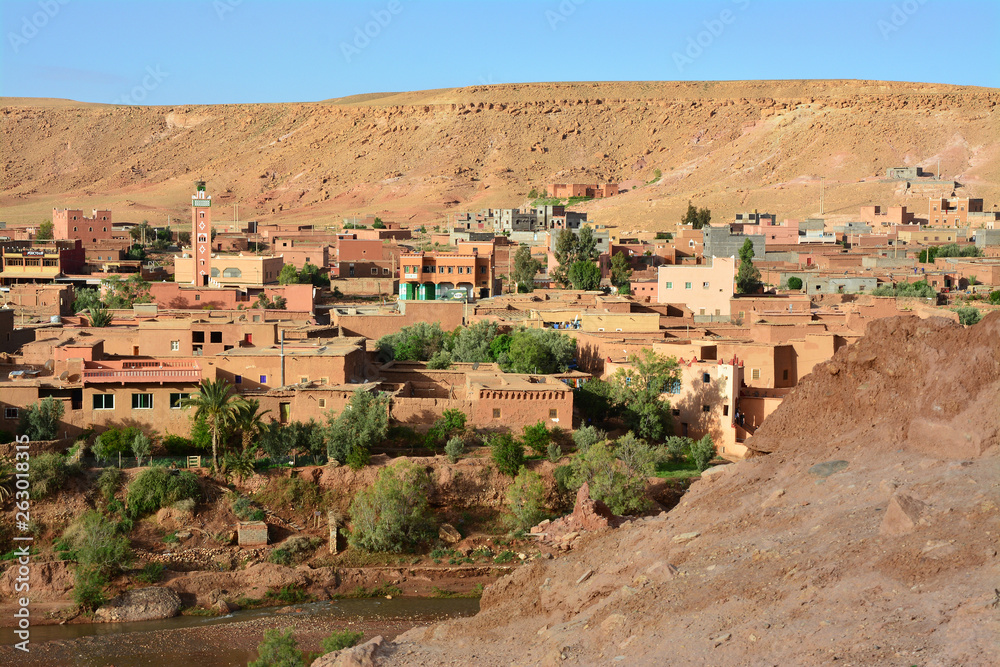 piękne miasteczko w Maroko