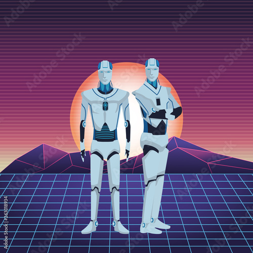 humanoid robots avatar
