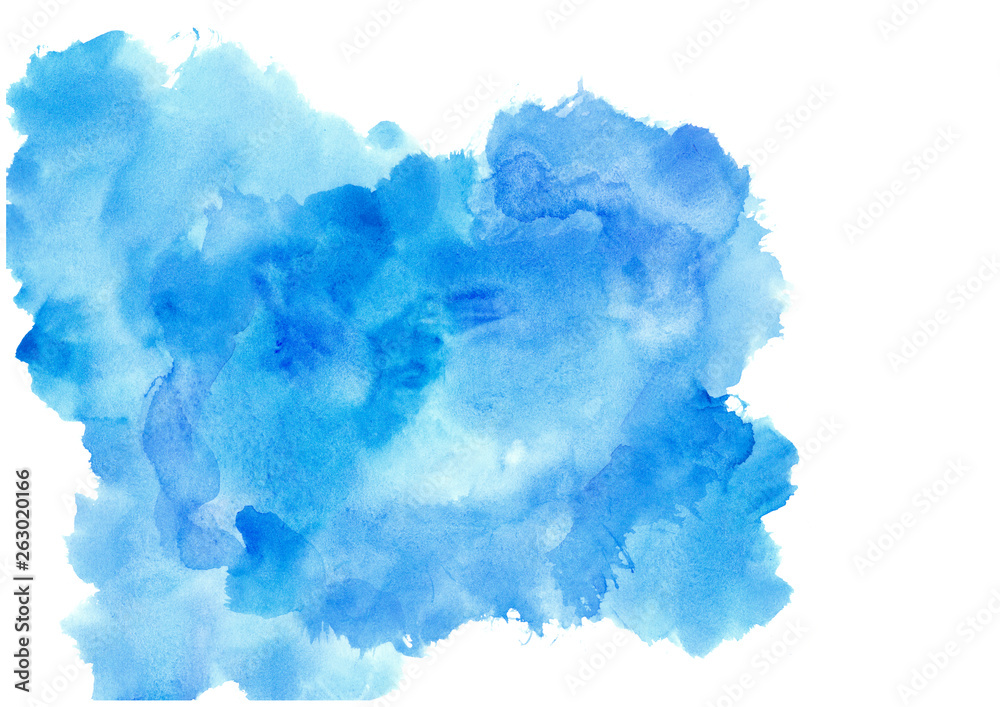 blue colorful background.Gradient paint strokes on white background blue colorful background.Gradient paint strokes on white background
