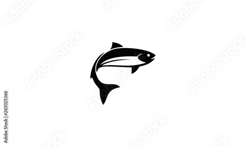 fish logo vector