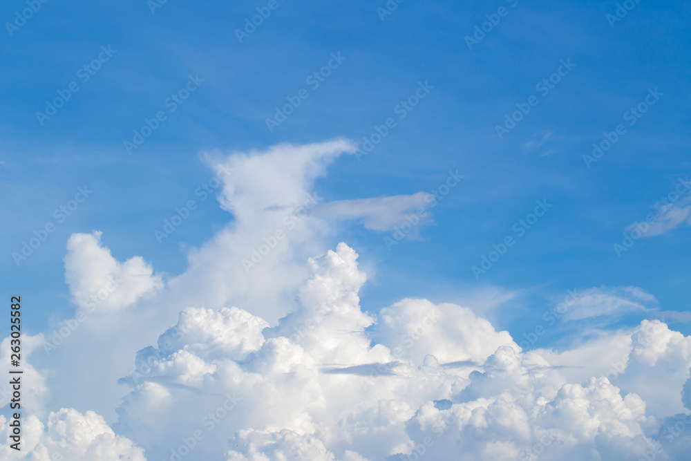 Blue sky with clouds background.Sky daylight. Natural sky composition. Element of design. Blue sky with clouds background.Sky daylight. Natural sky composition. Element of design.