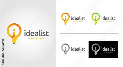 I Letter Ideas Template Set