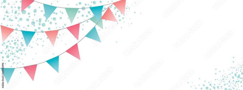 Sweet party pennants Sweet party pennants