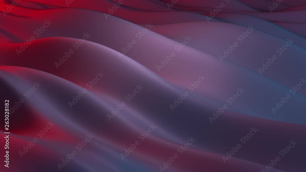 3d render smooth background. Cloth like surface with folds. Elegant deformation. Loopable animation. 3d render smooth background. Cloth like surface with folds. Elegant deformation. Loopable animation.