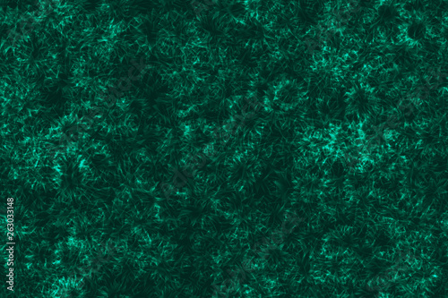 Dark green magic stars repeatable pattern