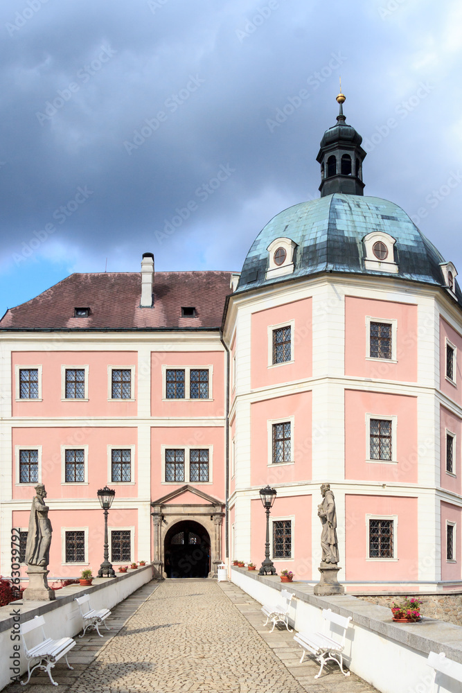 Das romantische Schloss Petschau