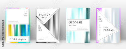Flyer layout. Stylish imaginative template for Bro