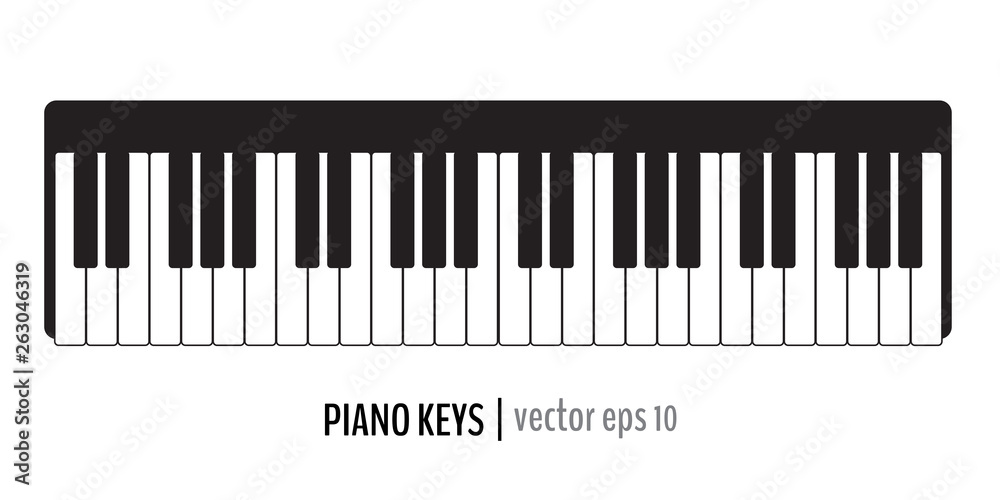 Classic on sale piano keys