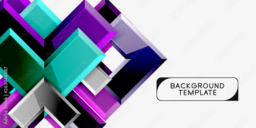 Glossy arrows background Glossy arrows background