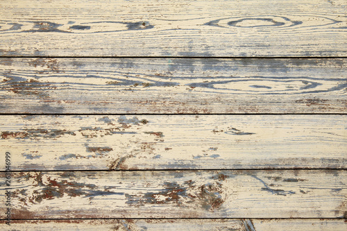 Old painted wood wall, texture background