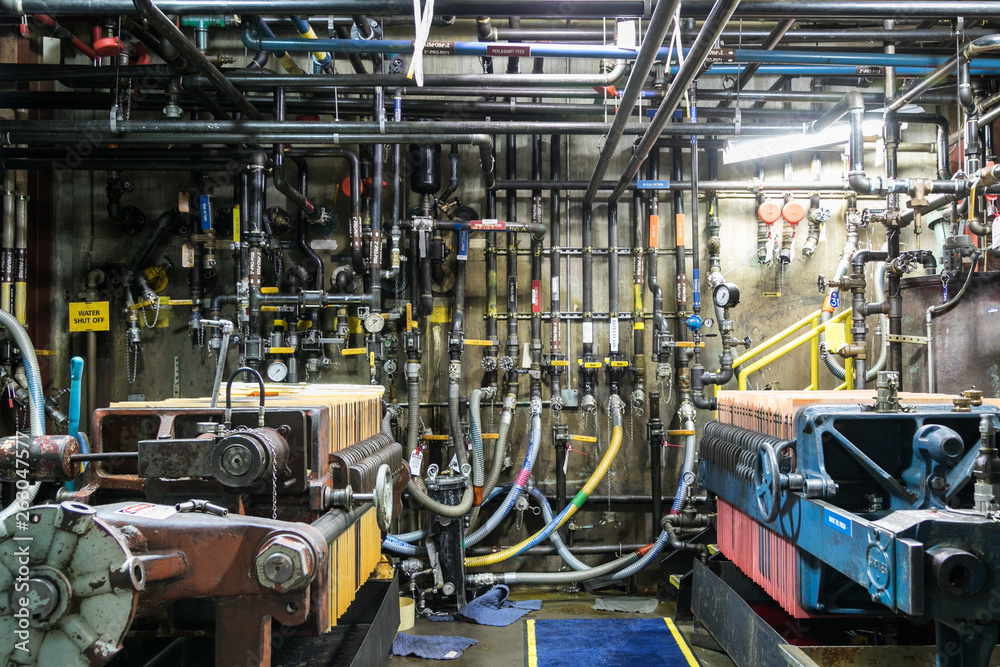 Industrial factory. Perth Amboy, New Jersey