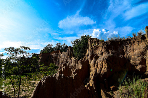  Mountain tree sky in Thailand  