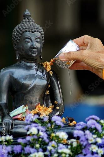 Songkran festival thailand new year