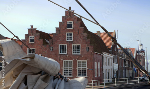 City of Harlingen Friesland Netherlands