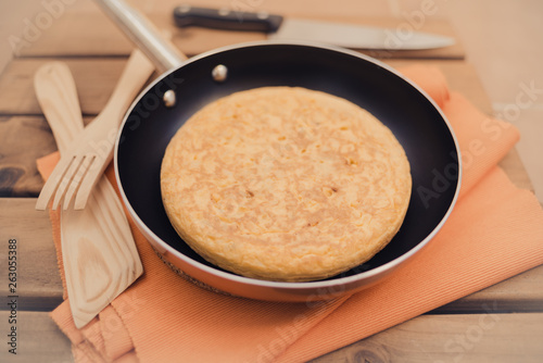 Tortilla de patatas, spanish omelet