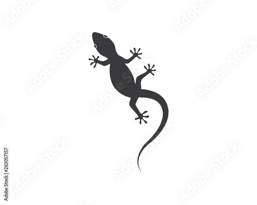 Lizard vector illustration logo