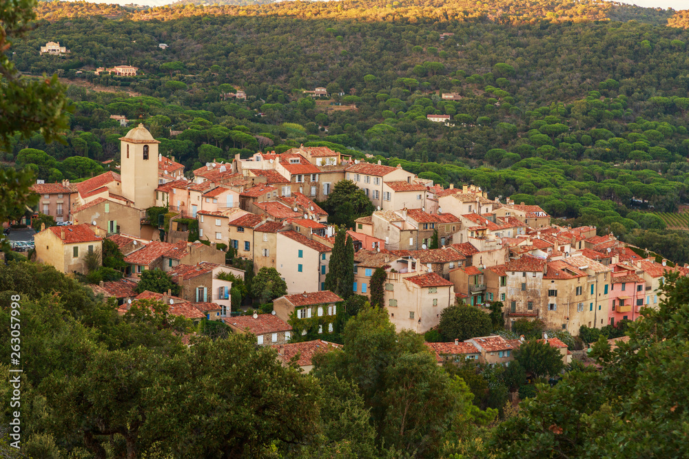View of Ramatuelle, France