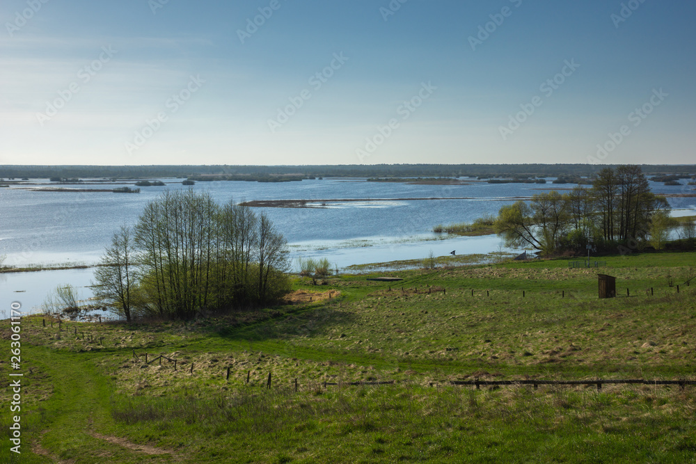 Biebrza river near Burzyn, Podlaskie, Poland