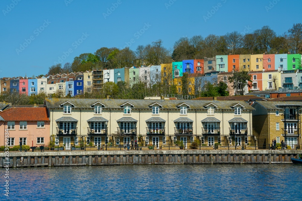 Obraz premium houses on the water