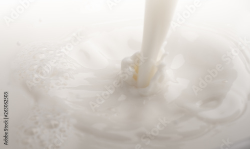 splash of milk 