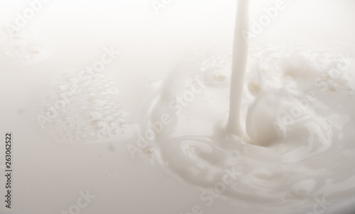 splash of milk 