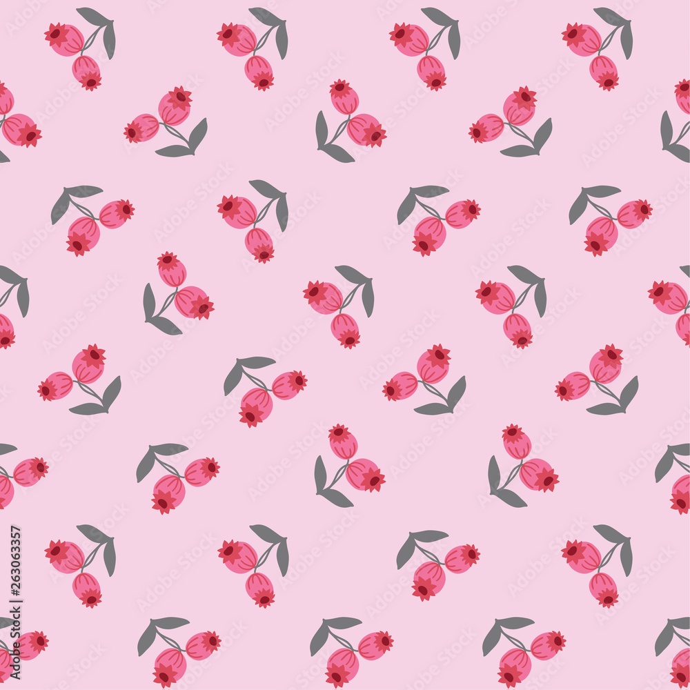 seamless pattern with small pink flowers seamless pattern with small pink flowers