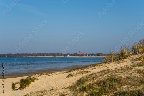 Usedom baltic sea sunny day