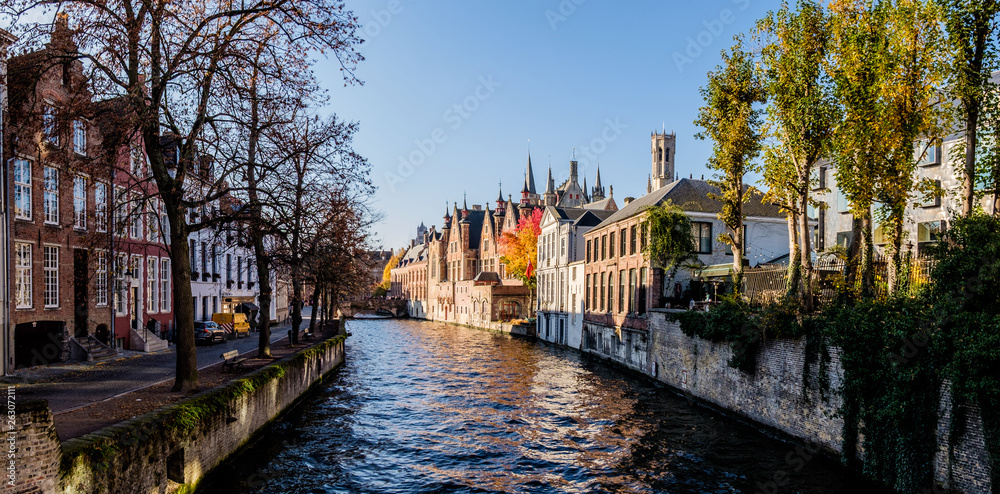 Bruges, Belgium Belfroid, Ancient City of West Europe