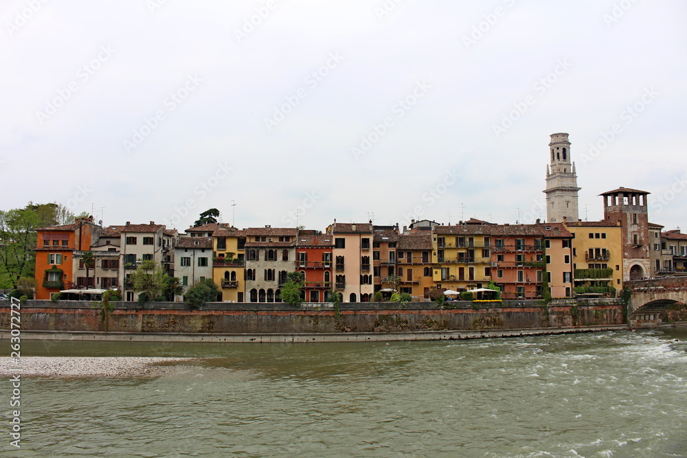 Verona along the Adige river