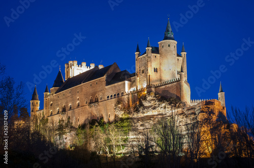 Alcazar de Sogovia en Castilla y Leon photo