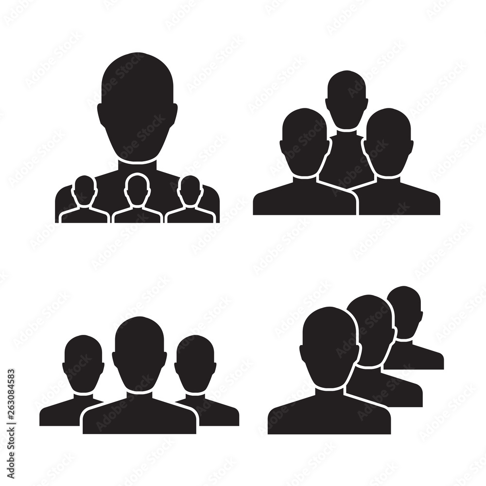 teamwork and group of people concept icons teamwork and group of people concept icons
