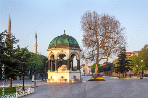 German Fountain in old Hippodrome, Istanbul, Turkey