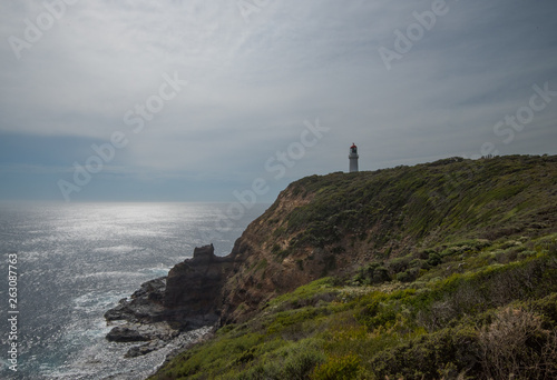 Lighthouse on Cliffs