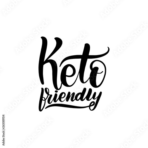 lettering keto friendly