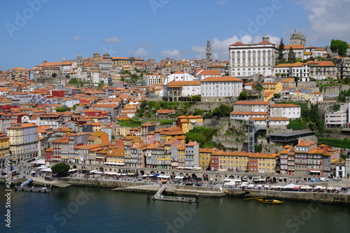 Waterfront Buildings by Douro River, Porto, Portugal © Jerry
