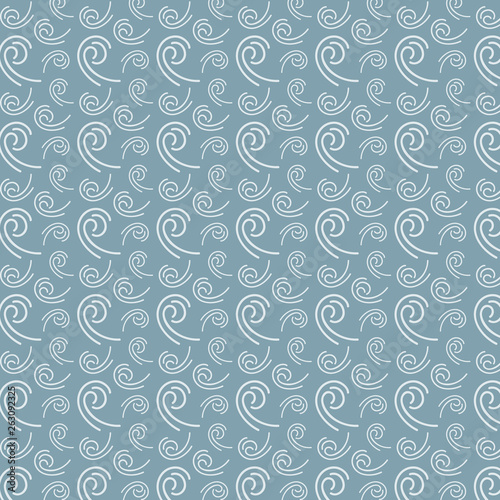 Wind pattern vector in blue and gray
