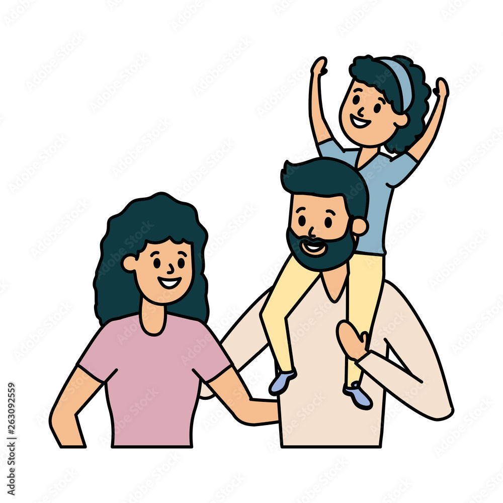 dad mom and daughter dad mom and daughter