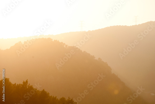 Torelles Mountains in the evening © czino