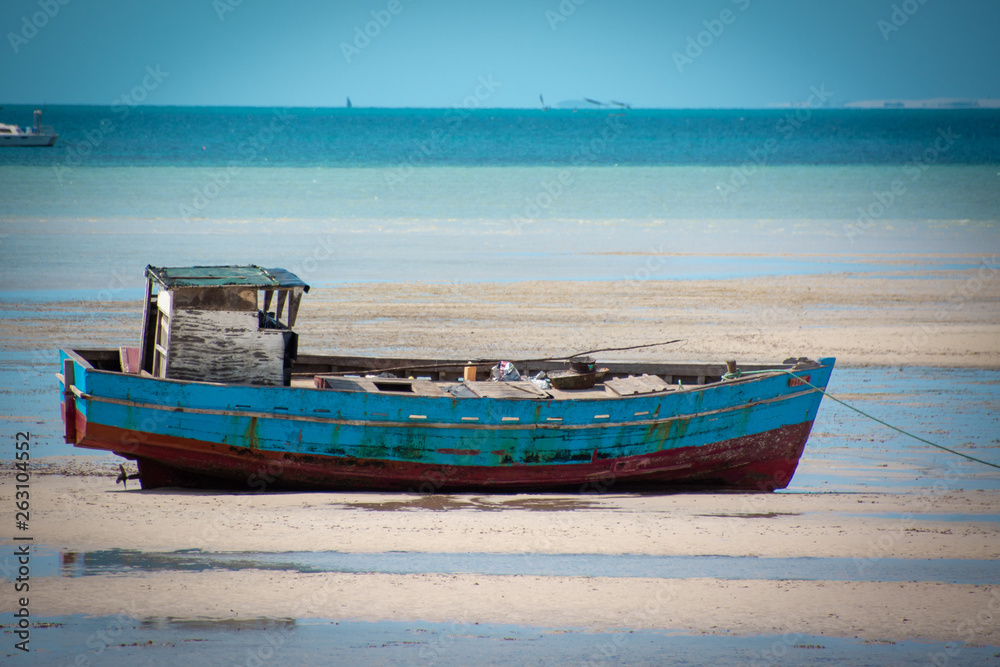 Fishing boats in Vilanculos, Mozambique