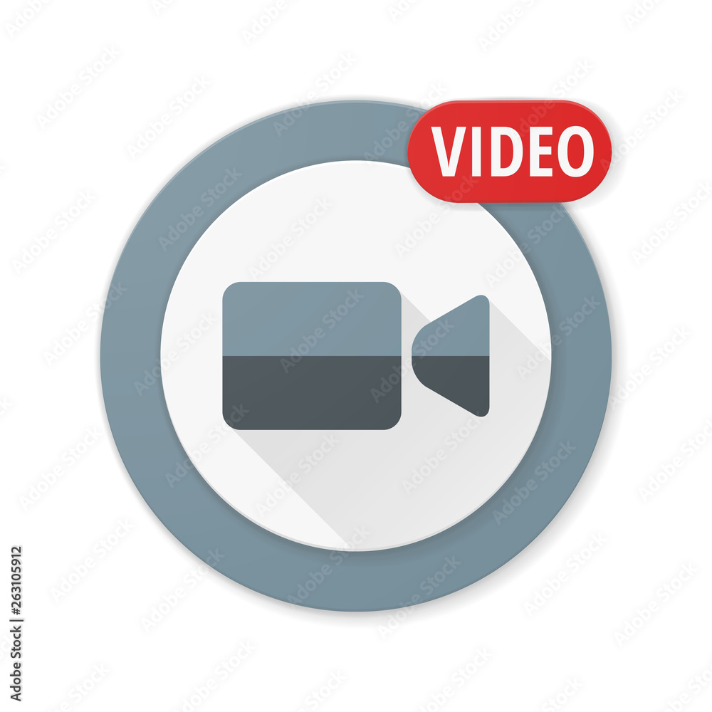 Camera Video Button illustration Camera Video Button illustration