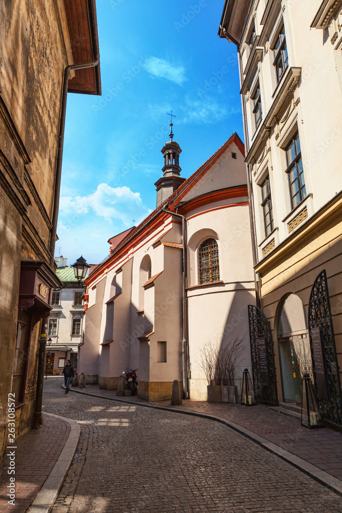 Krakow - Poland's historic center, a city with ancient architecture