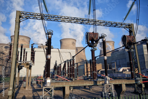 Electrical equipment, Ferrybridge Power Station, Yorkshire