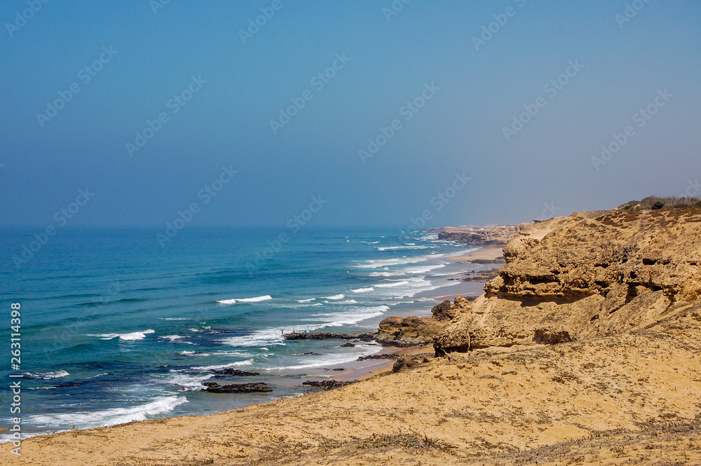 aerial view outside of oualidia