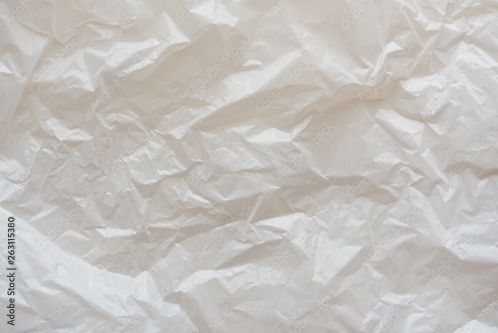 Obraz premium White plastic bag background