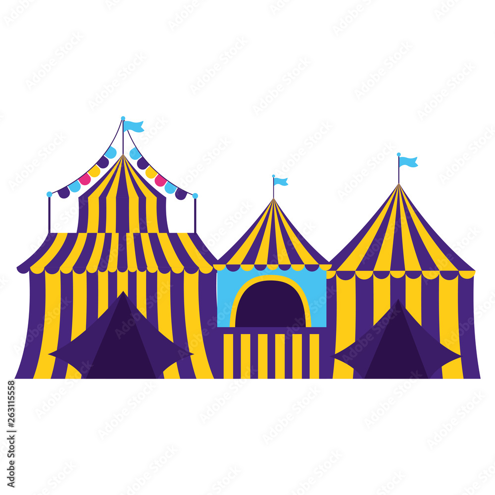 carnival tent booth