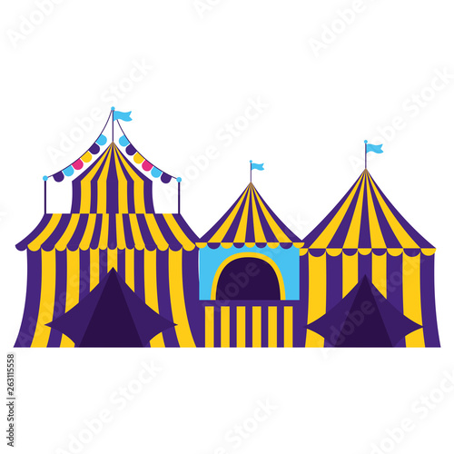 carnival tent booth