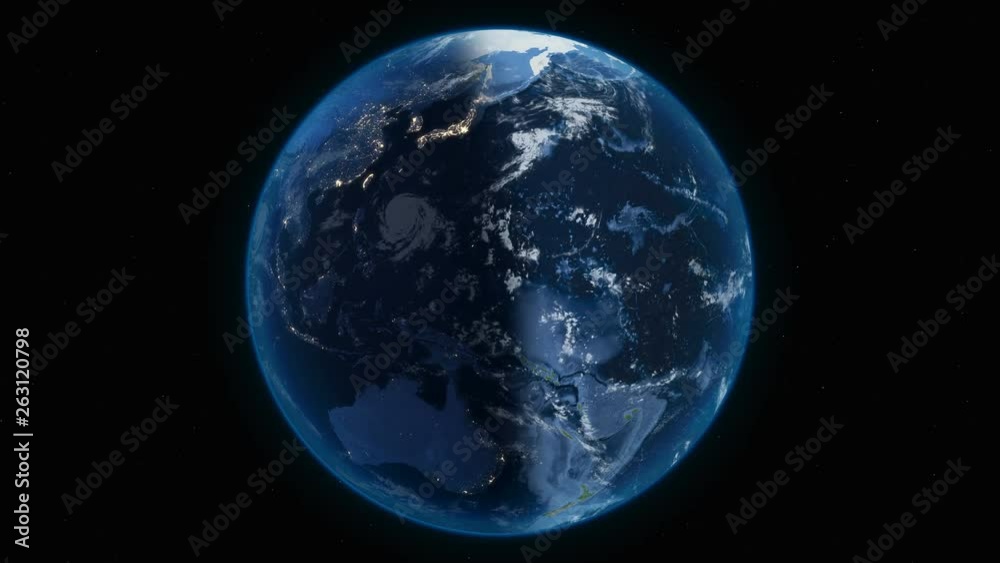 Planet Earth rotate in deep space, impressive view of continents and night cities in 4K. Perfect seamless loop animation. More options in my portfolio Planet Earth rotate in deep space, impressive view of continents and night cities in 4K. Perfect seamless loop animation. More options in my portfolio